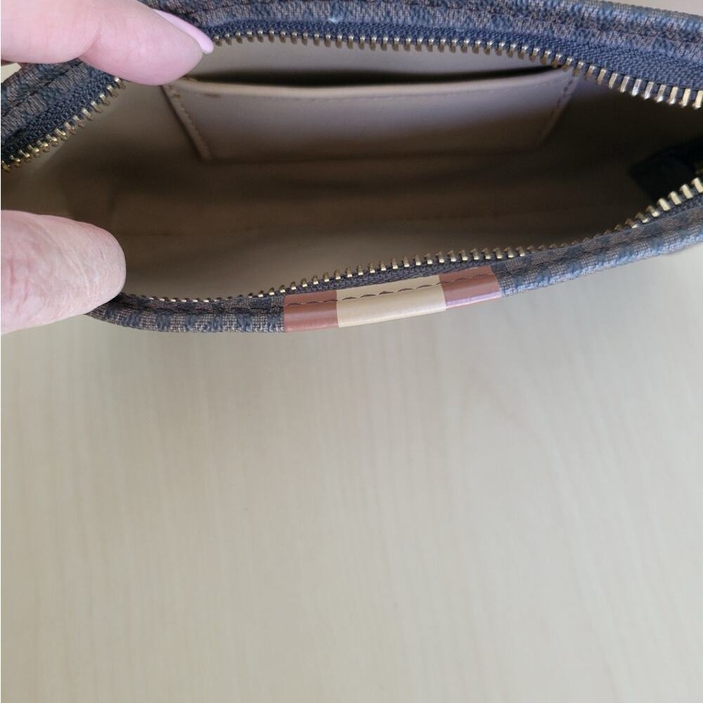Michael Kors Blue and Brown Belt Bag - Picture 4 of 6